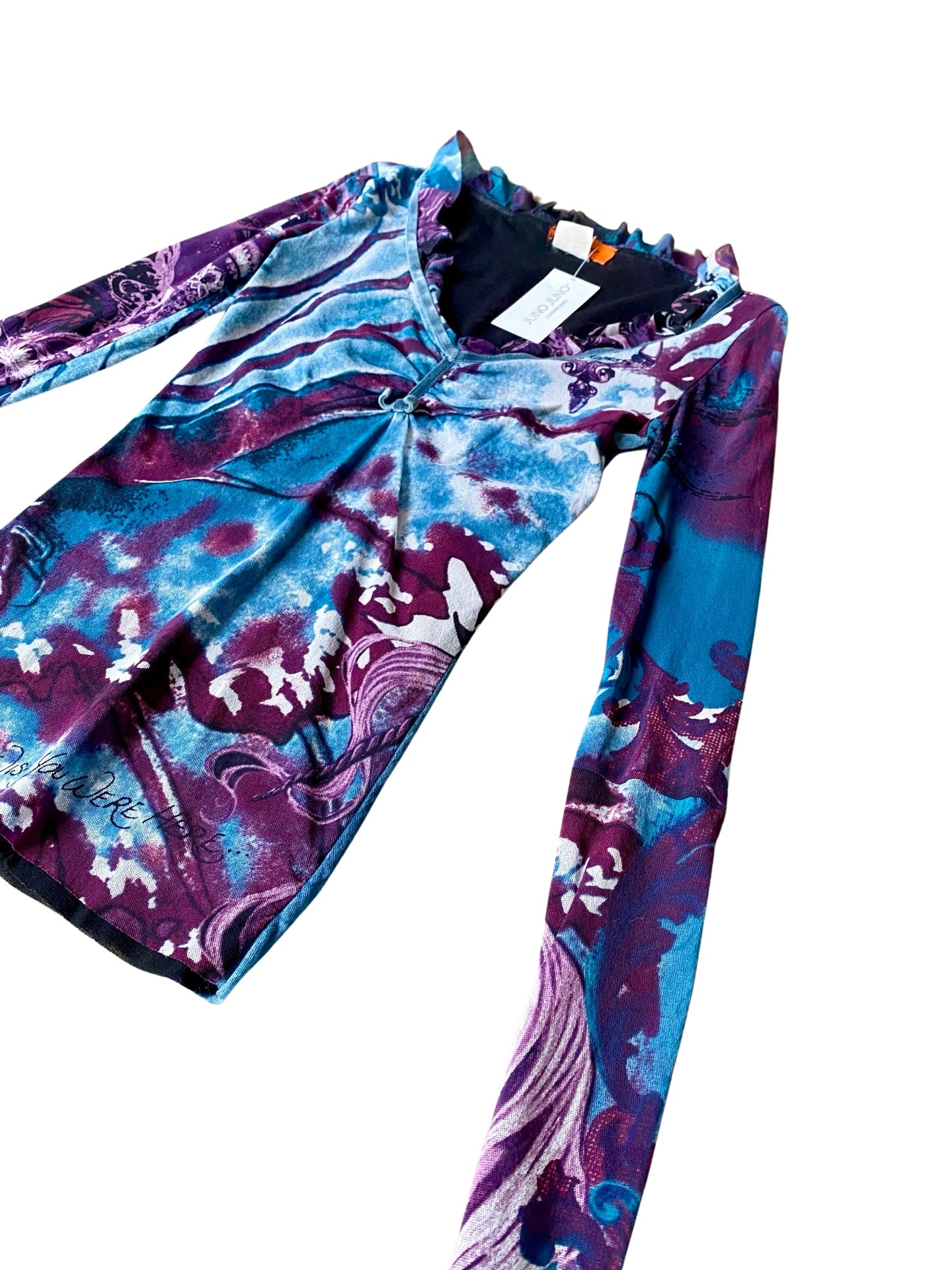 Mesh watercolour Top Y2K
