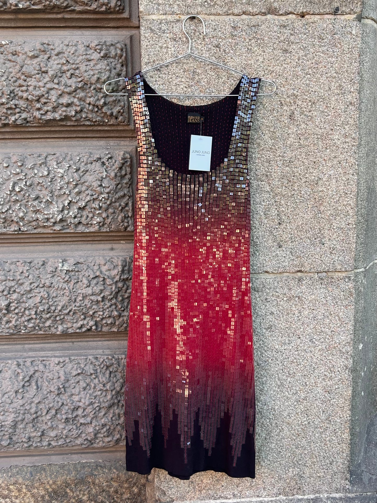 Plein Sud sequin ombré dress