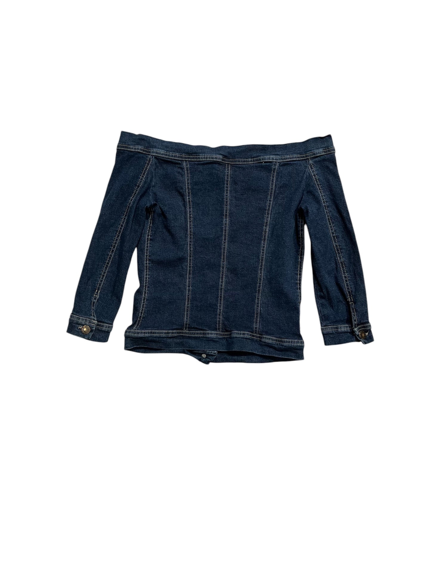 Plein Sud off shoulder denim top