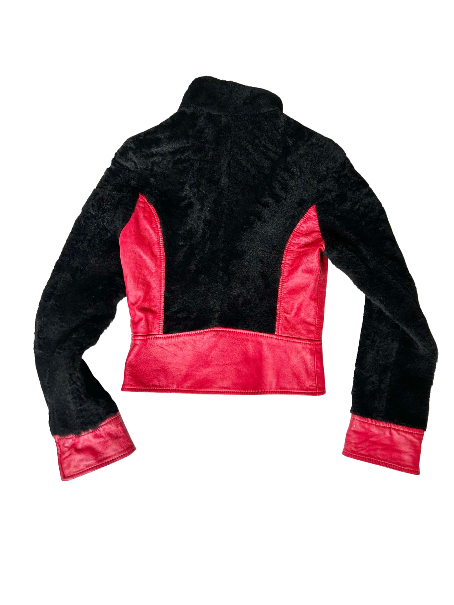 Dolce & Gabbana MOTO shearling jacket