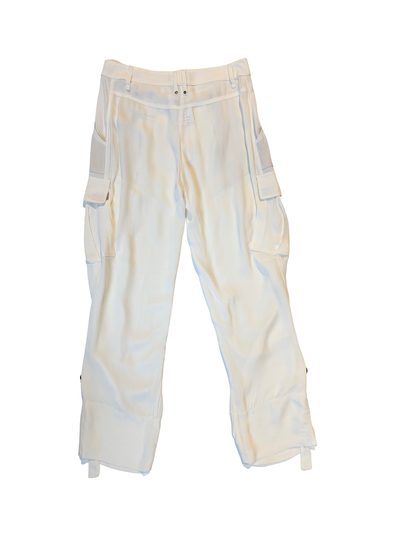 Plein Sud White Cargo Pants