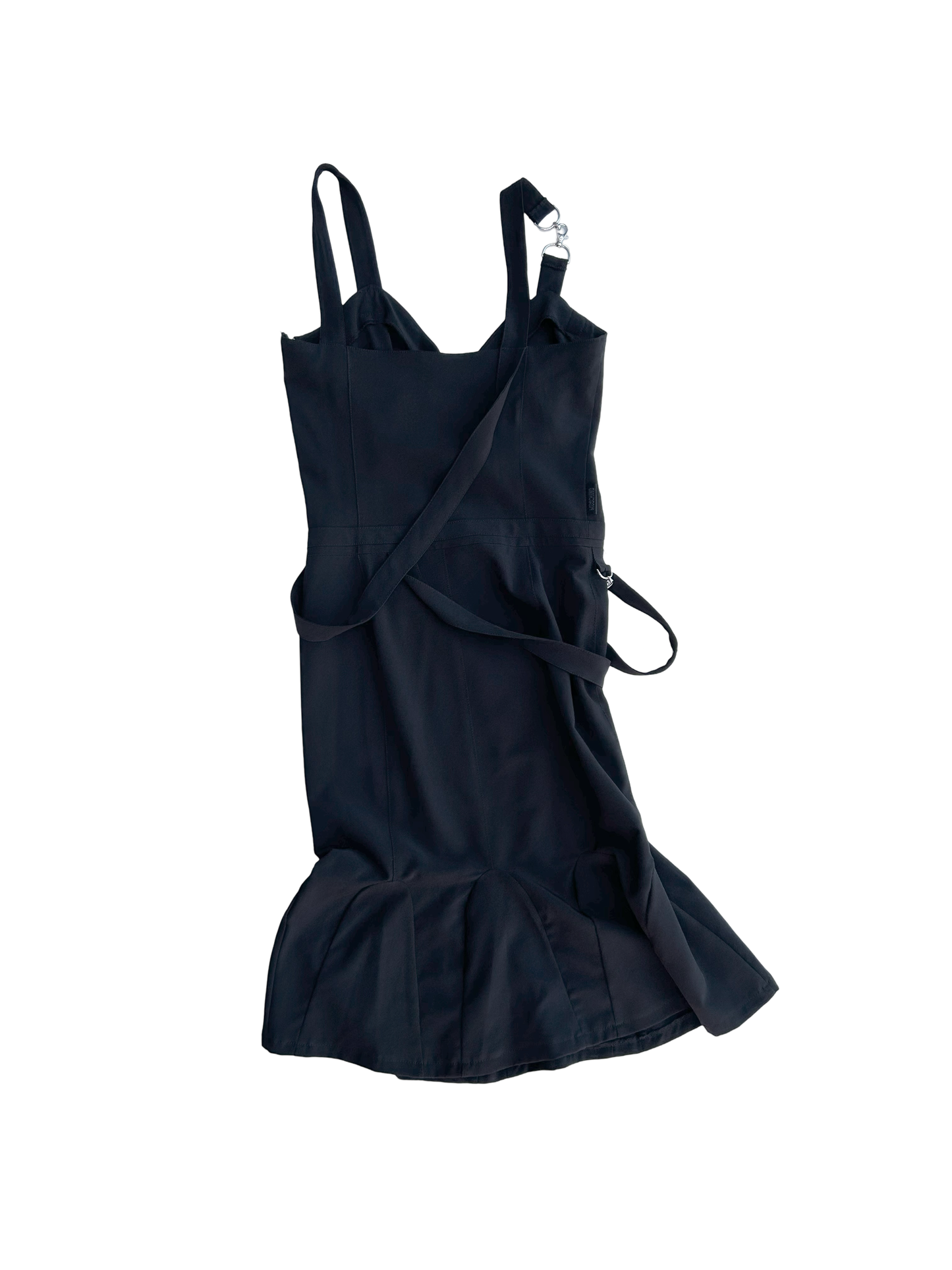 MOSCHINO punk core buckle dress