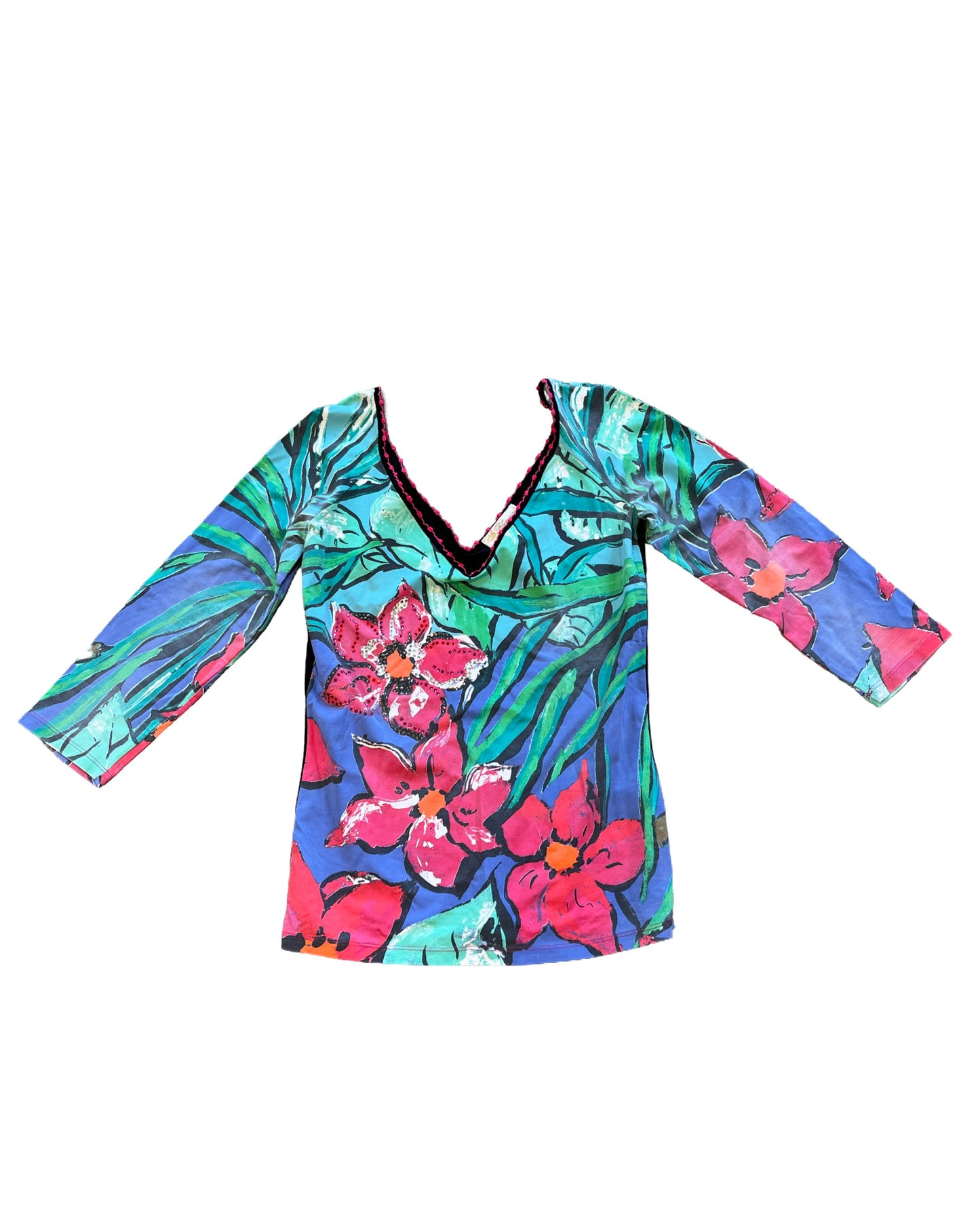 Blumarine flower top