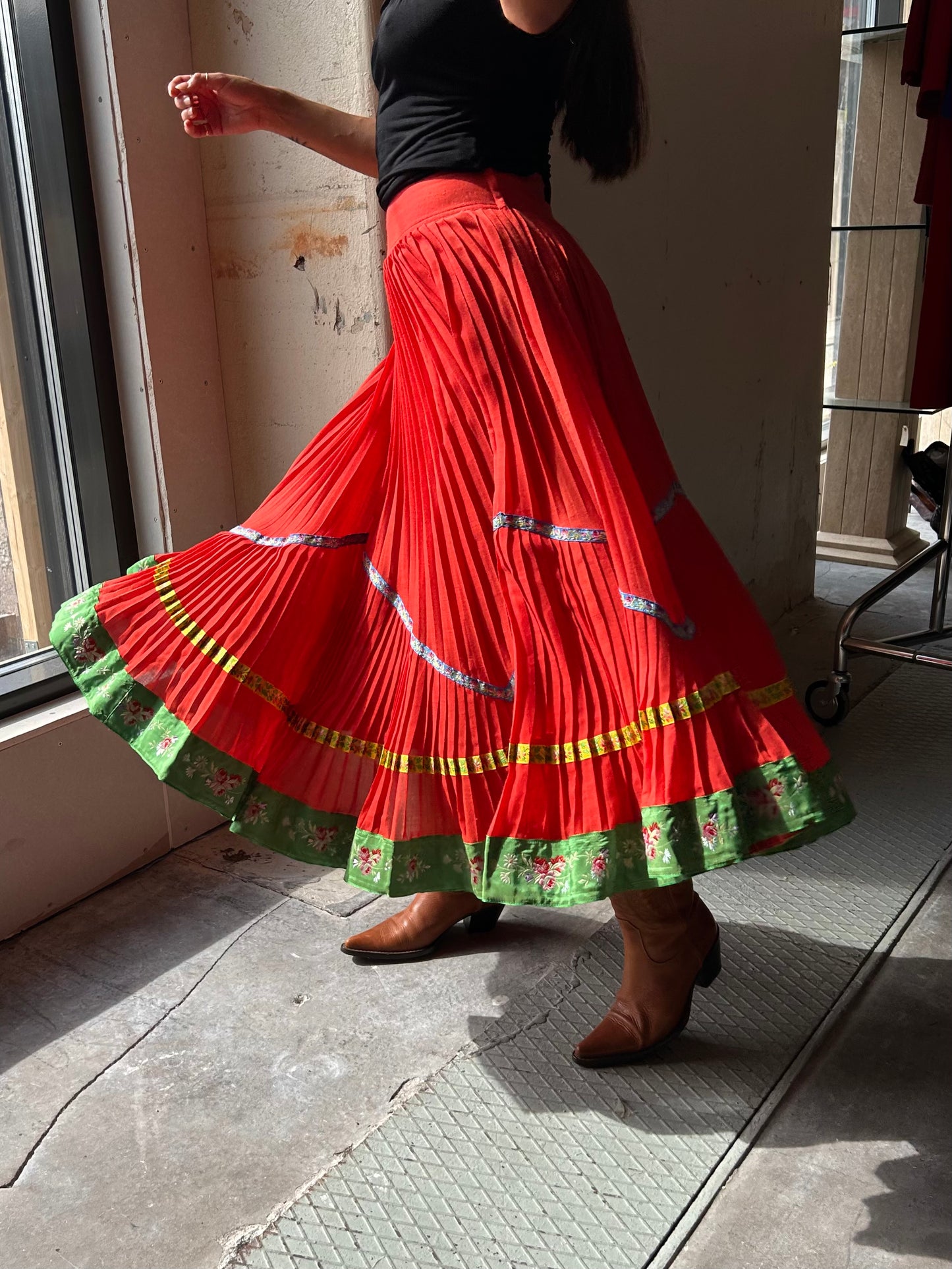 Kenzo Paris Folklore Skirt 80’s