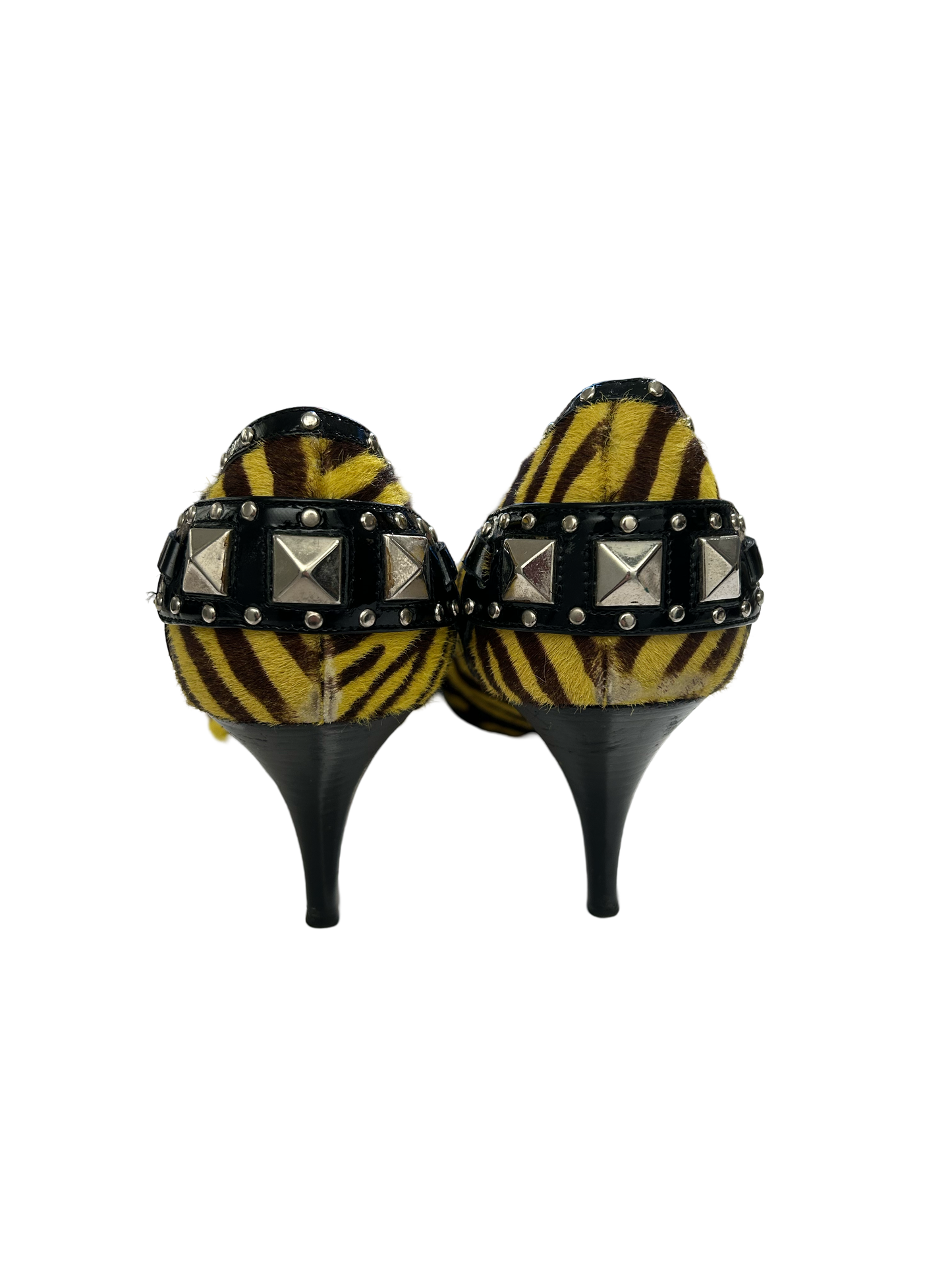 Versace calf’s skin pointy heels