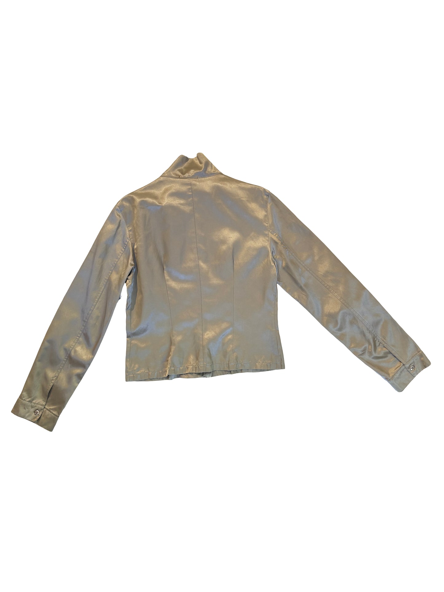 Early 2000s Shiny Utility Two-Piece Set