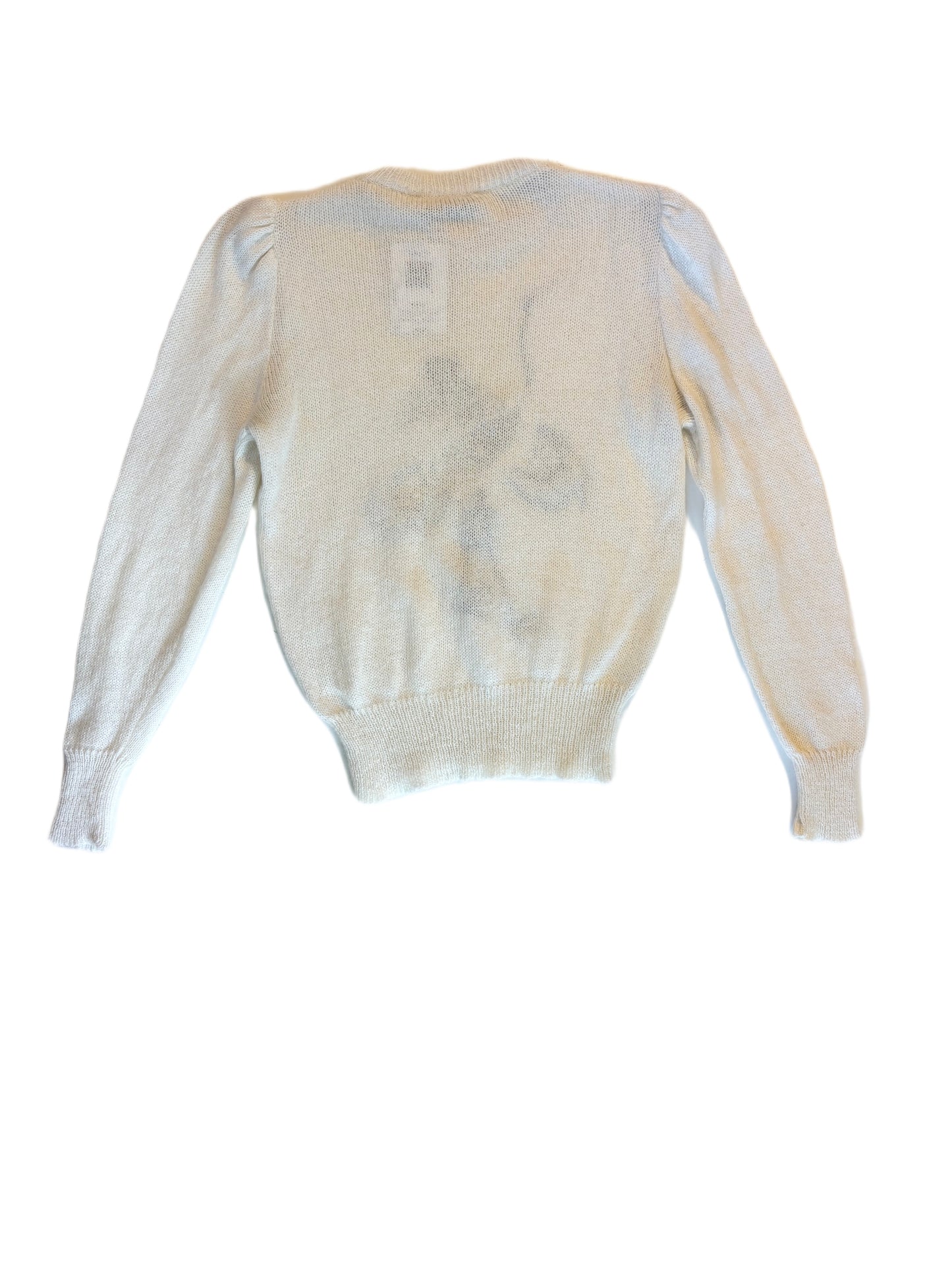 Escada Embroidered Crane Knitted Sweater