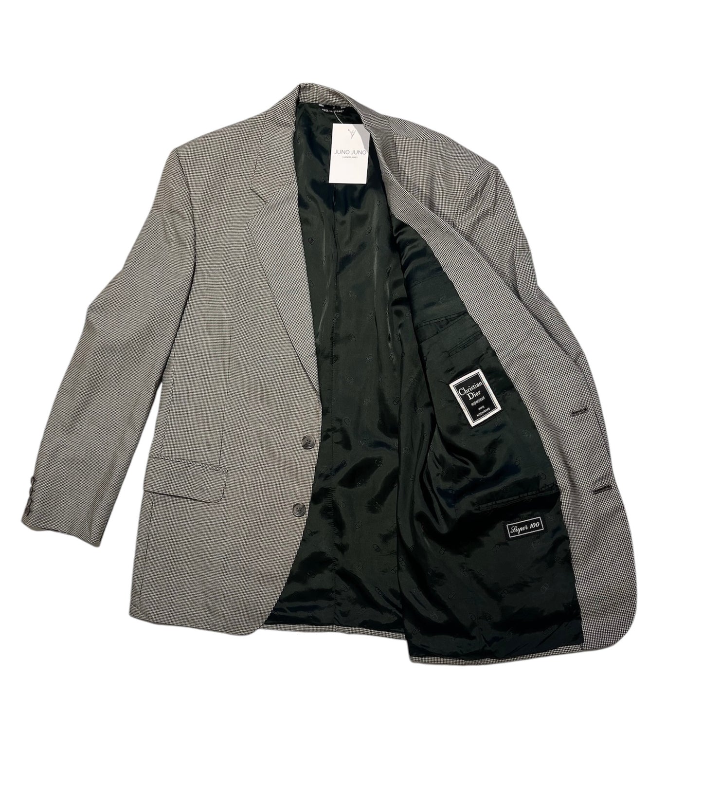 Dior checkered blazer