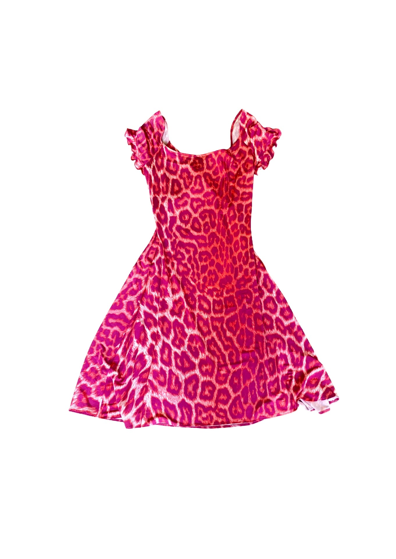 Cavalli Pink Cheetah Dress Y2K