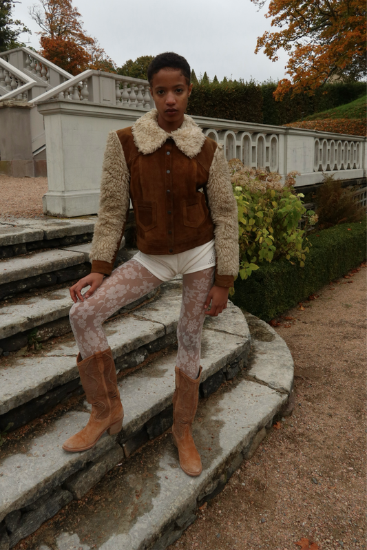 60’s suede and shearling jacket