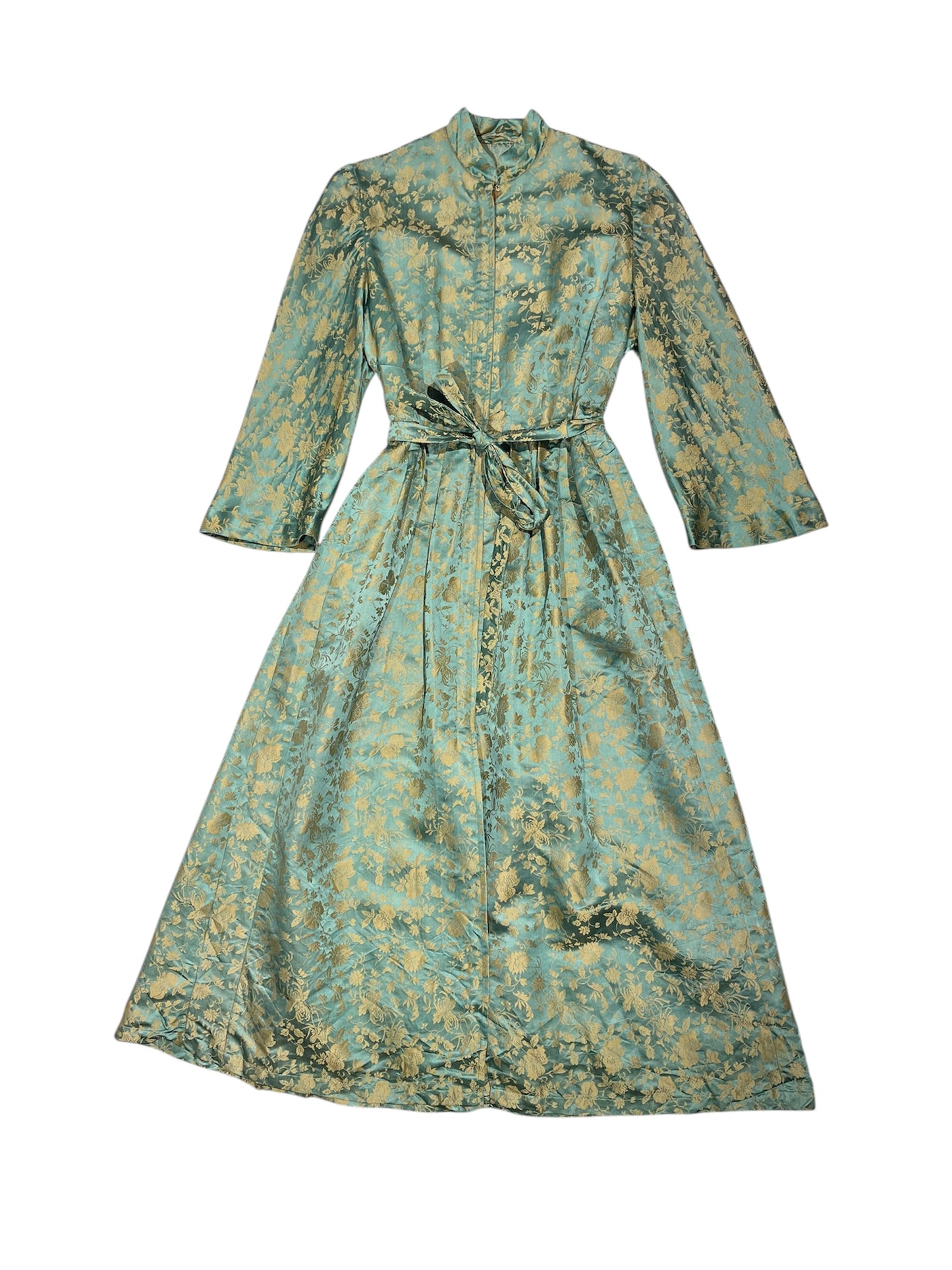 1940’s satin dressing gown