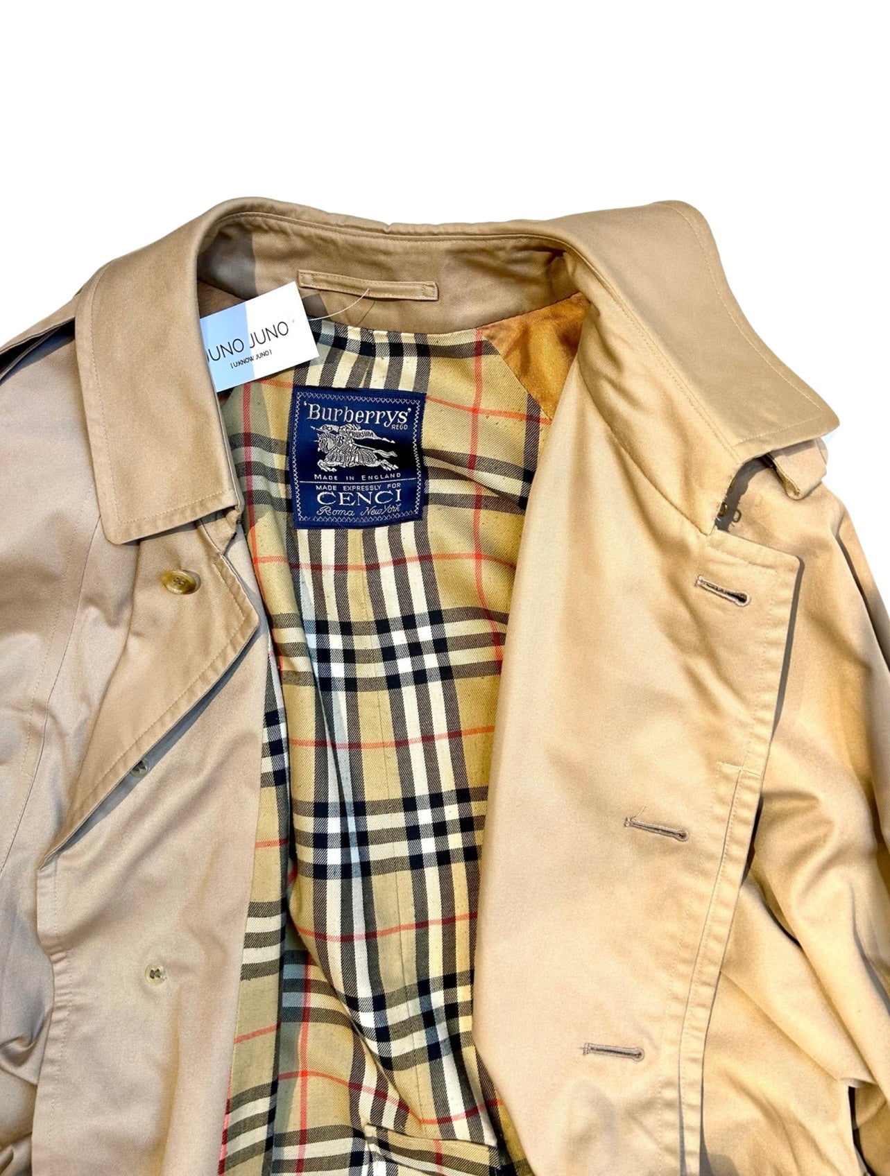 80’s Burberry trench coat