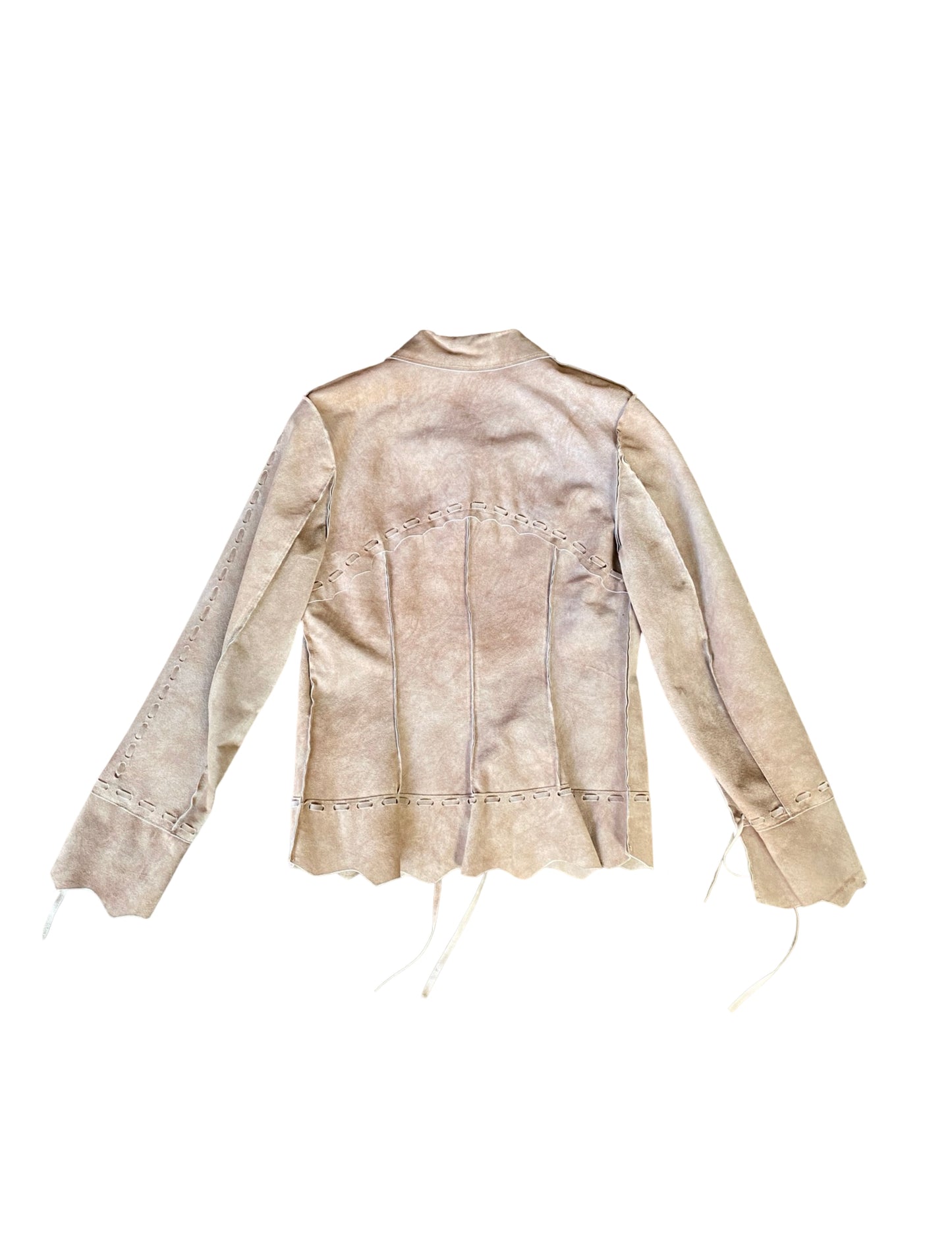 Cowgirl Suede Jacket Y2K