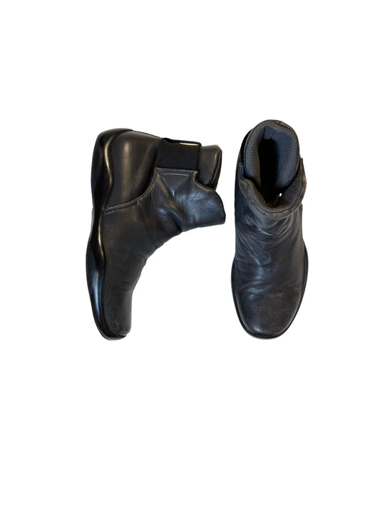 Prada Linea Rossa Leather Sporty Ankle Boots FW 1999–2000