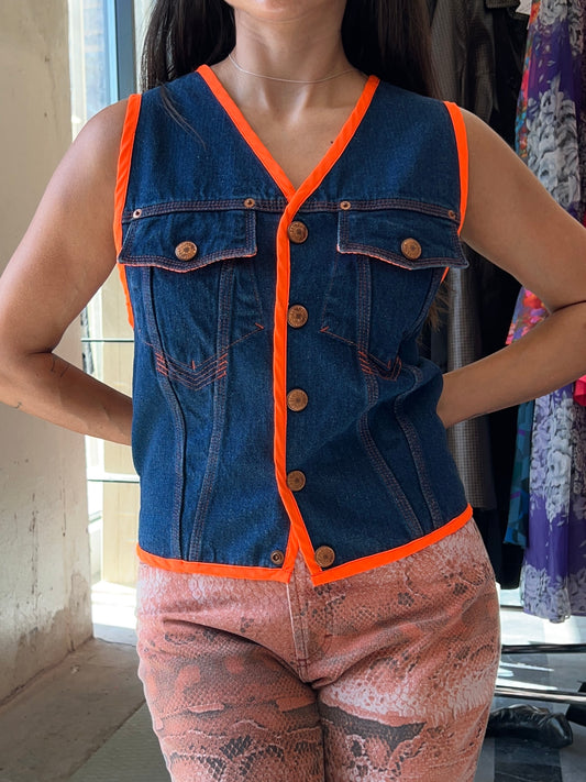 RARE 90’s Gaultier Jeans vest