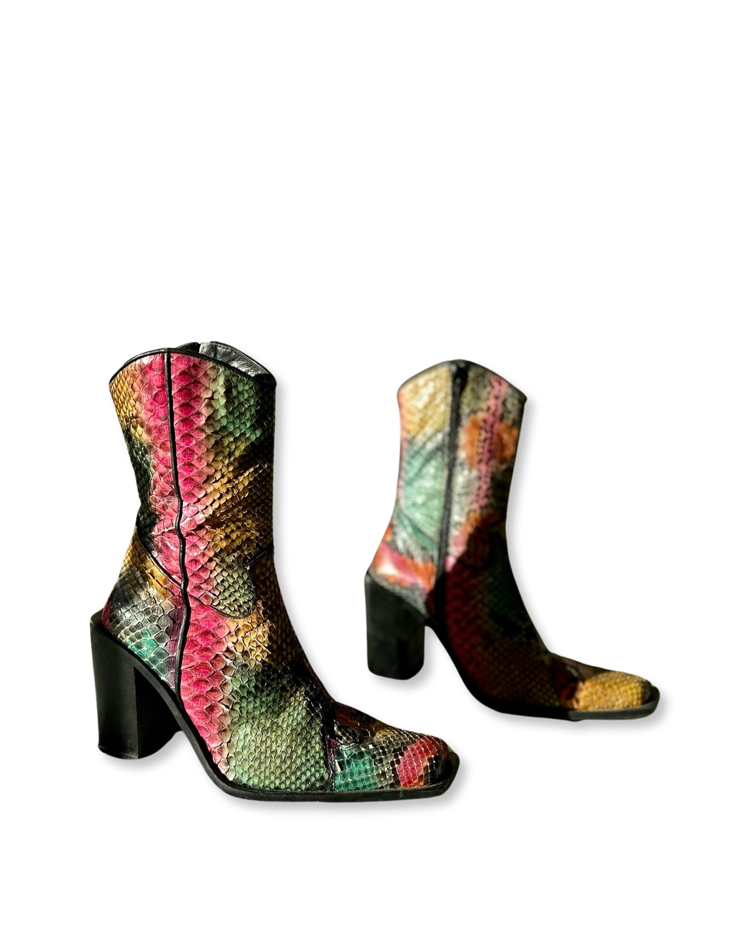 Snakeskin 90’s Westernboot