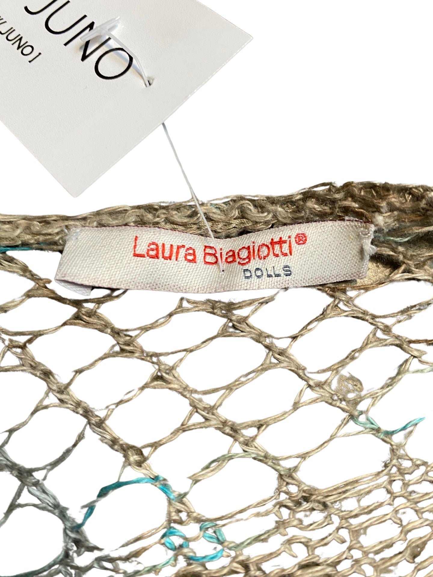Laura Biagiotti Seashell Net Top 1990’s