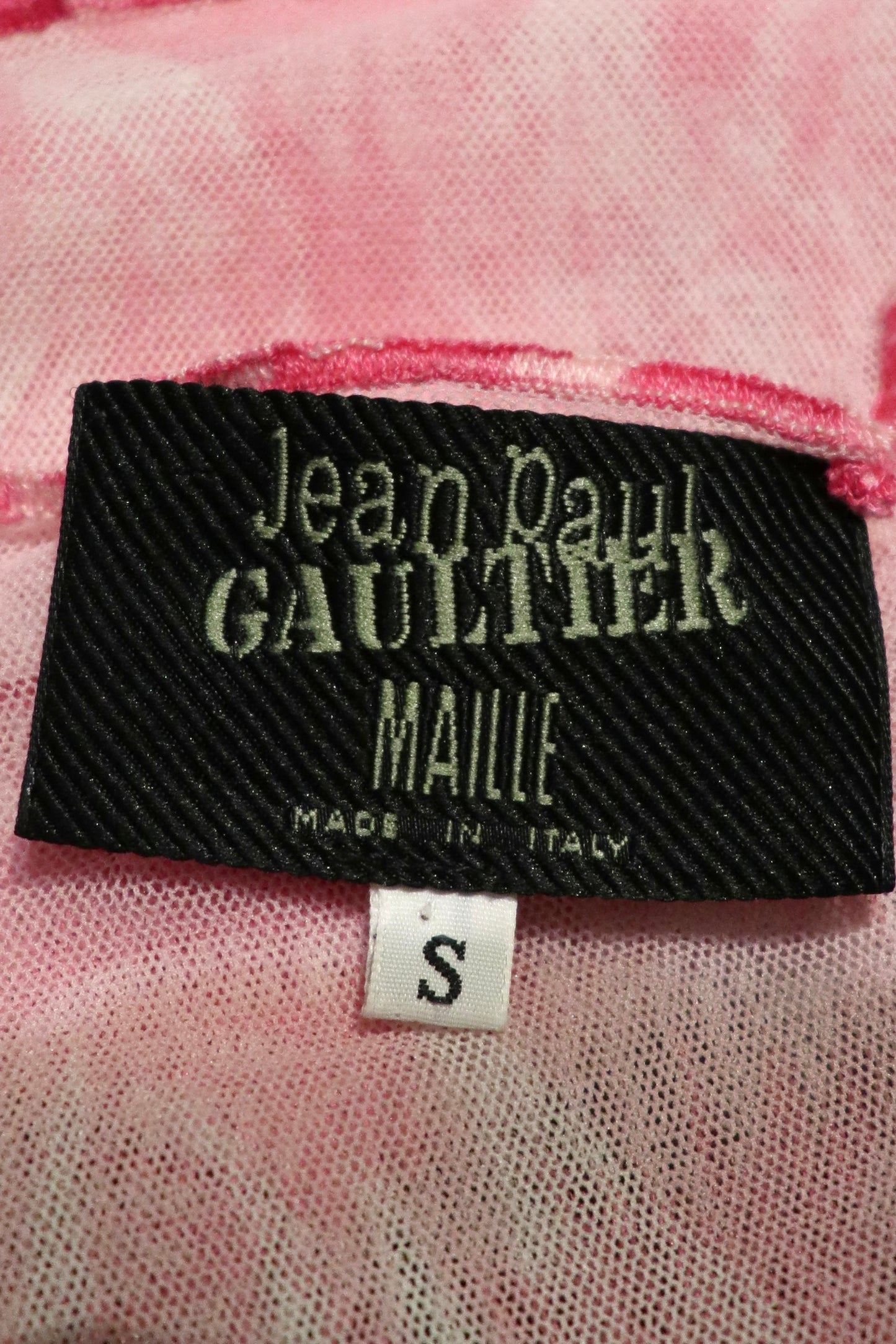 Gaultier Maille Hawaii Gauguin Mesh Top SS2000