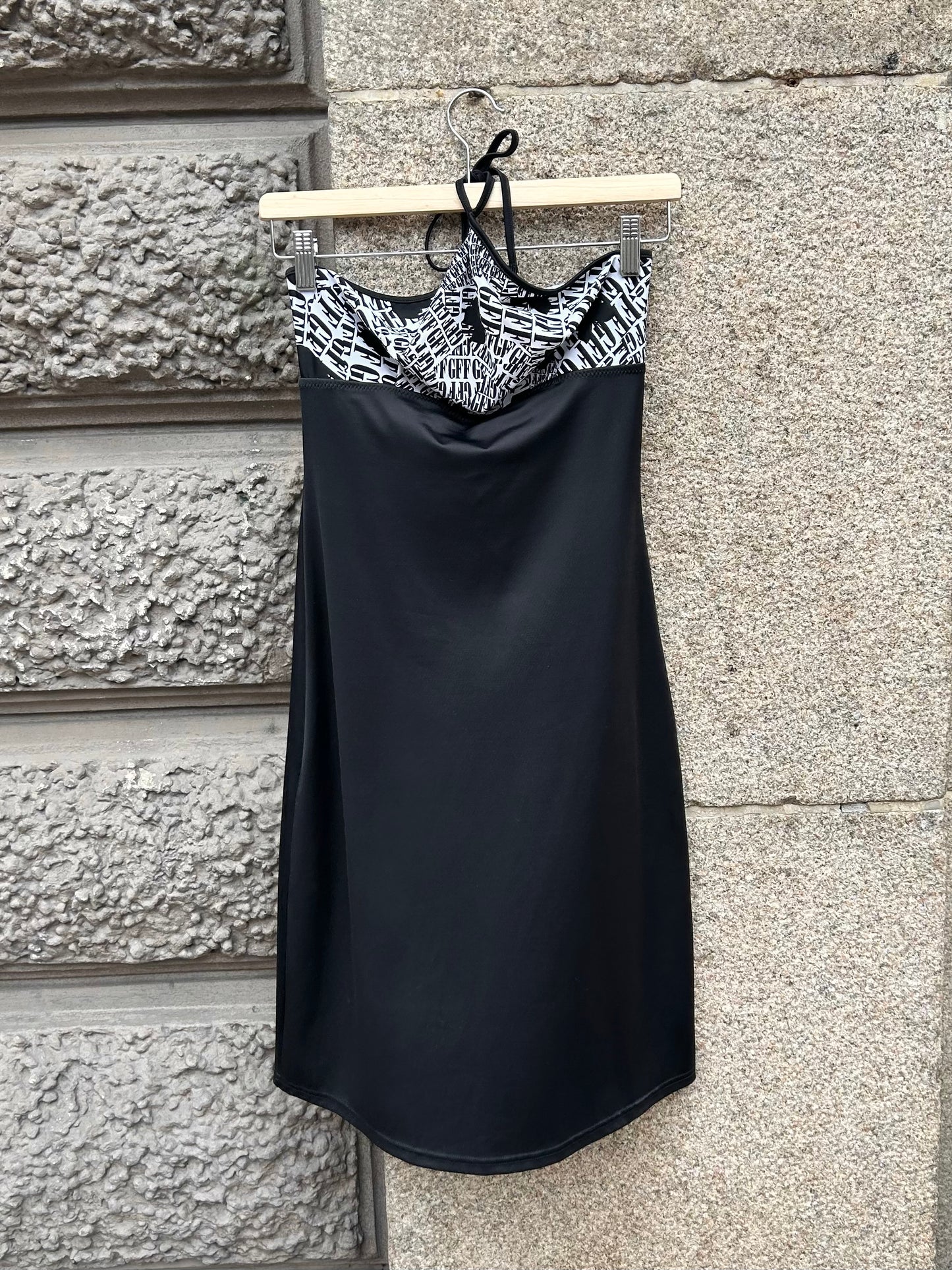 Y2K Gianfranco Ferre beach cut out mini dress