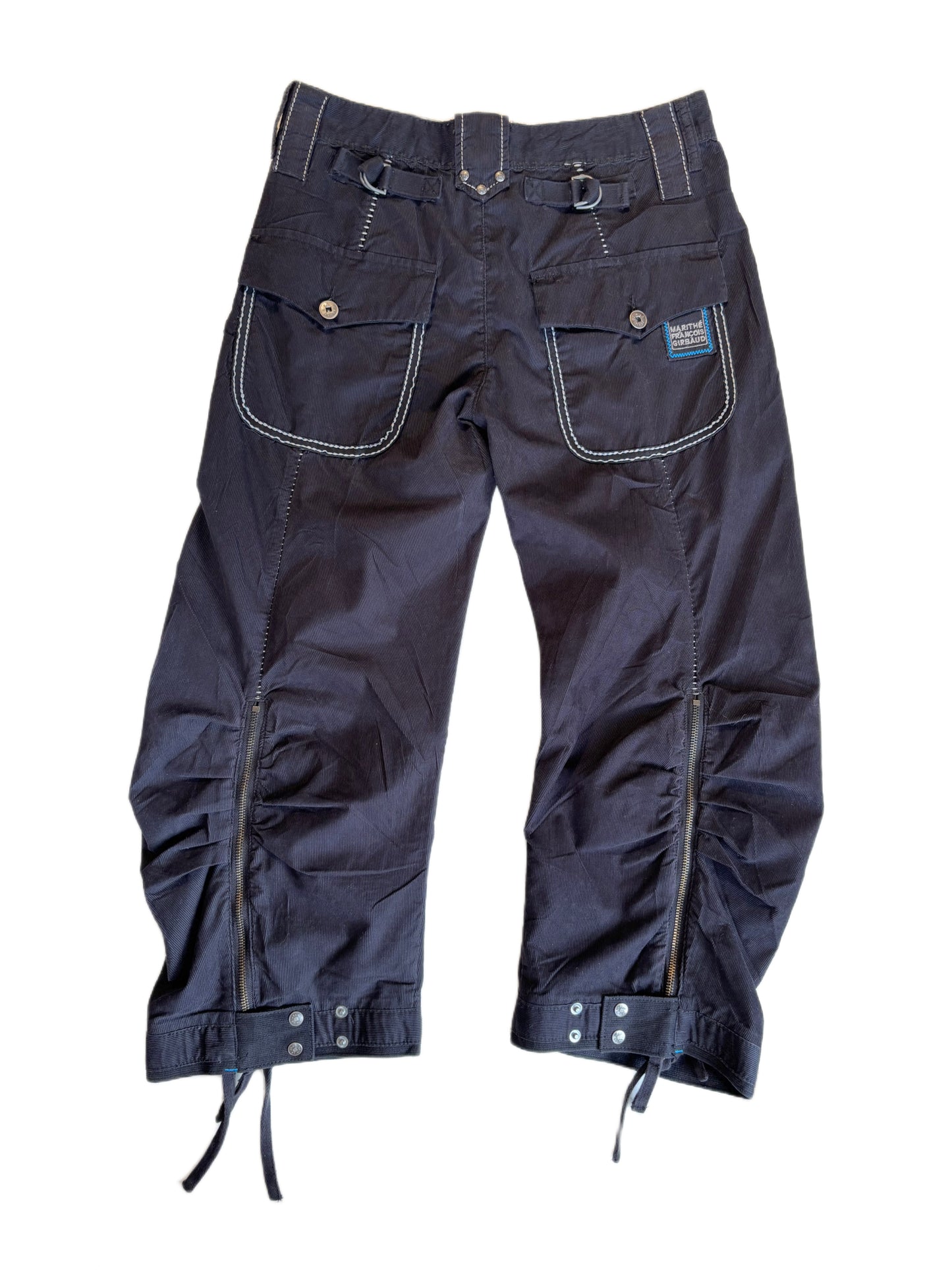 Marithé François Girbaud Manchester Structured Utility Pants