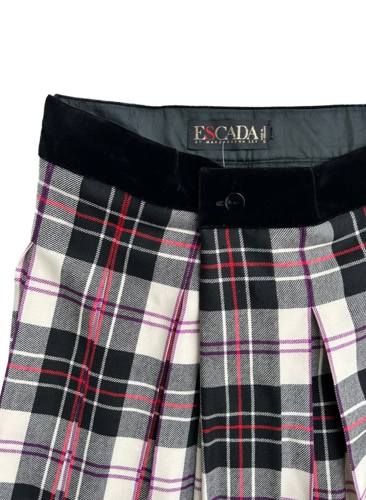 ESCADA pleated midi skirt