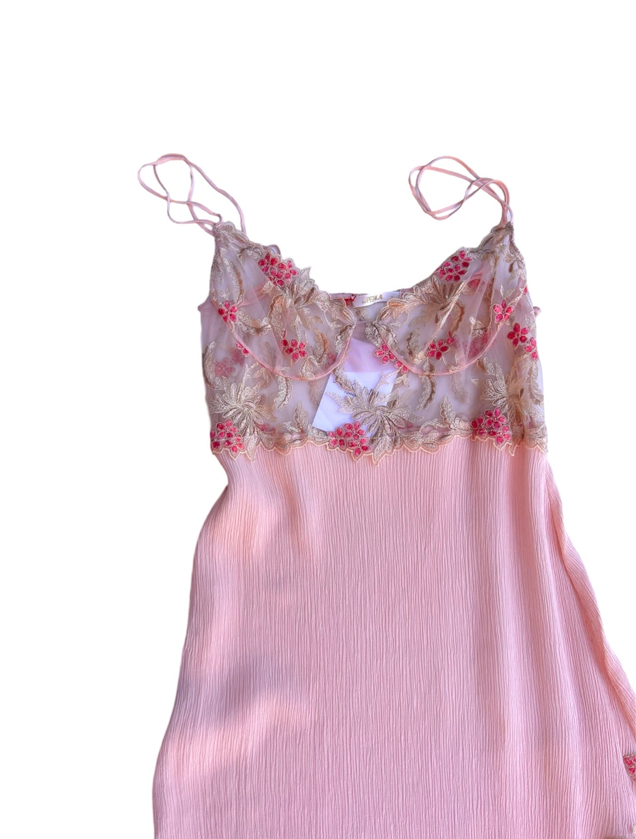 La Perla pink lace dress