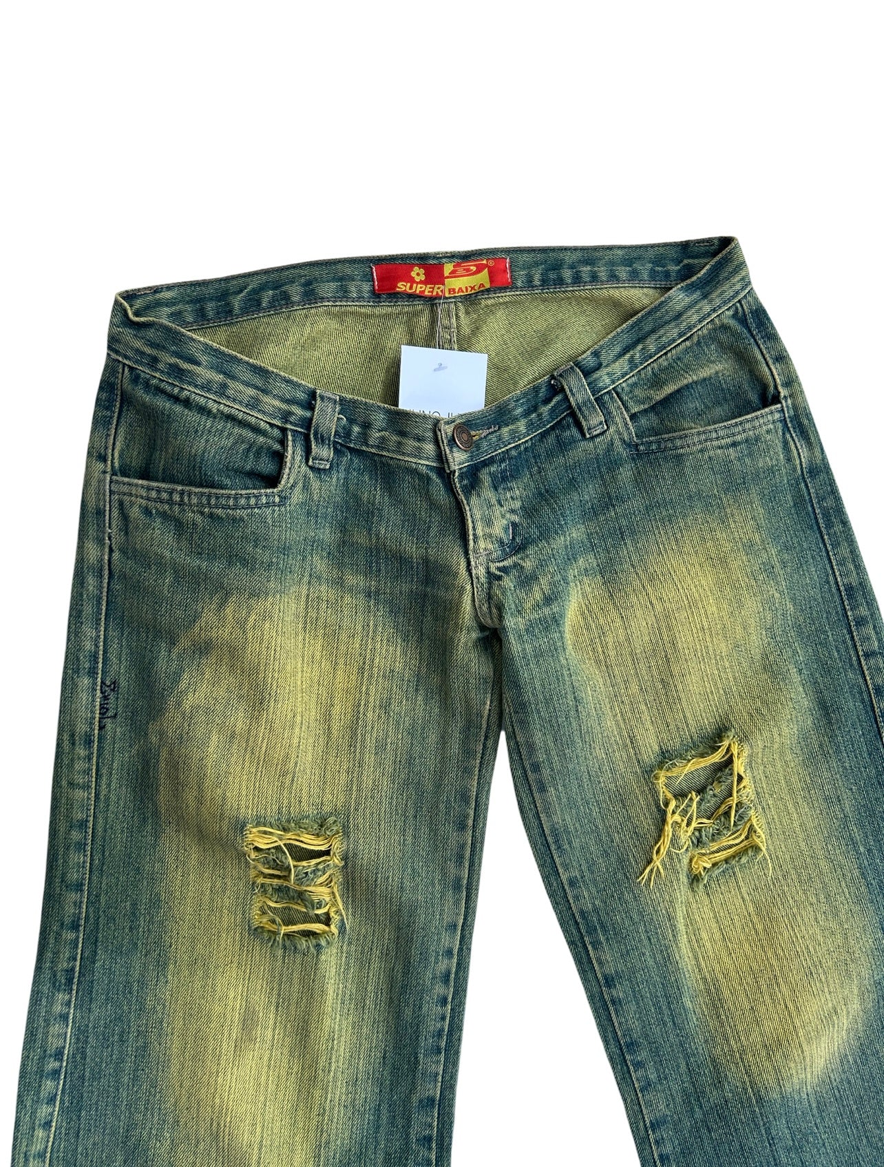 Y2K low waist flared denim