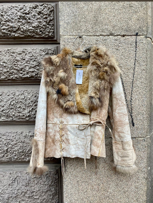 Suede Distressed Penny Lane jacket 2000’s