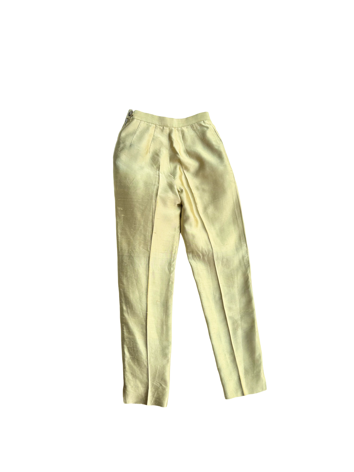 Prada structures silk chinos