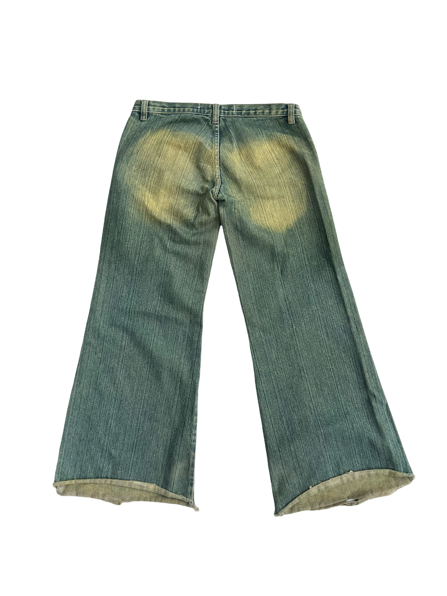 Y2K low waist flared denim