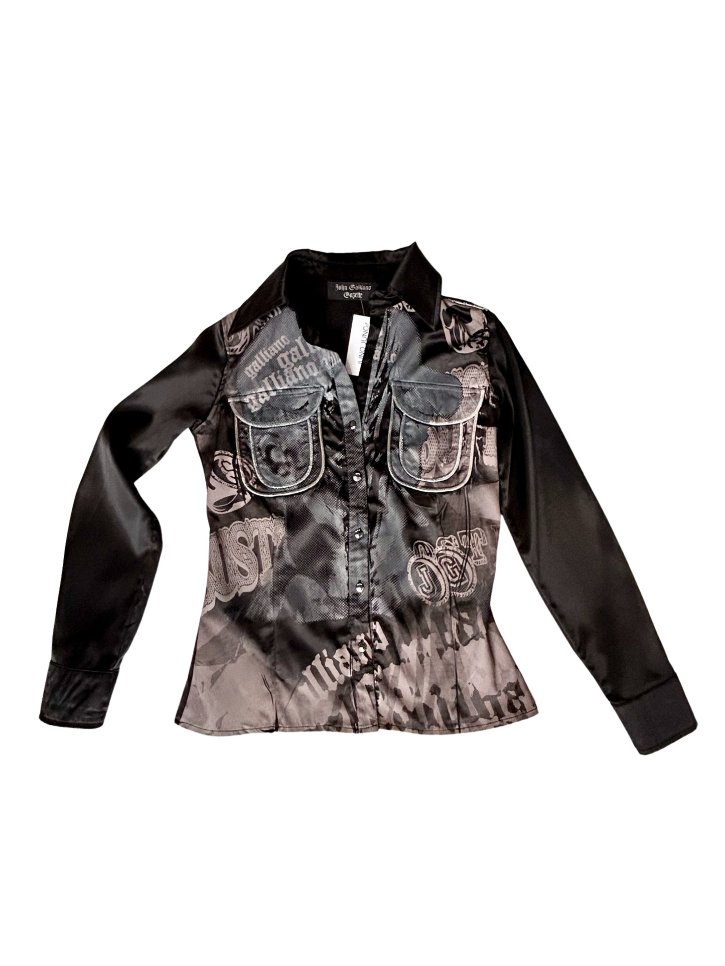 2000’s John Galliano Gazette shirt
