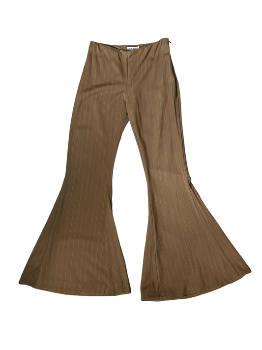 ACNE STUDIOS super flared pinstripe pants