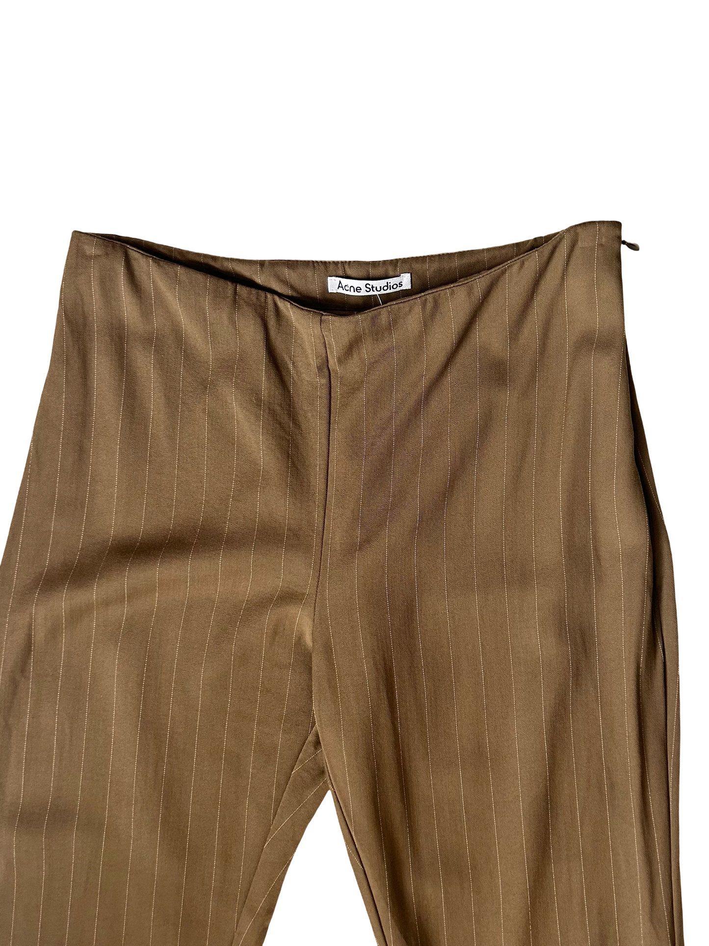 ACNE STUDIOS super flared pinstripe pants