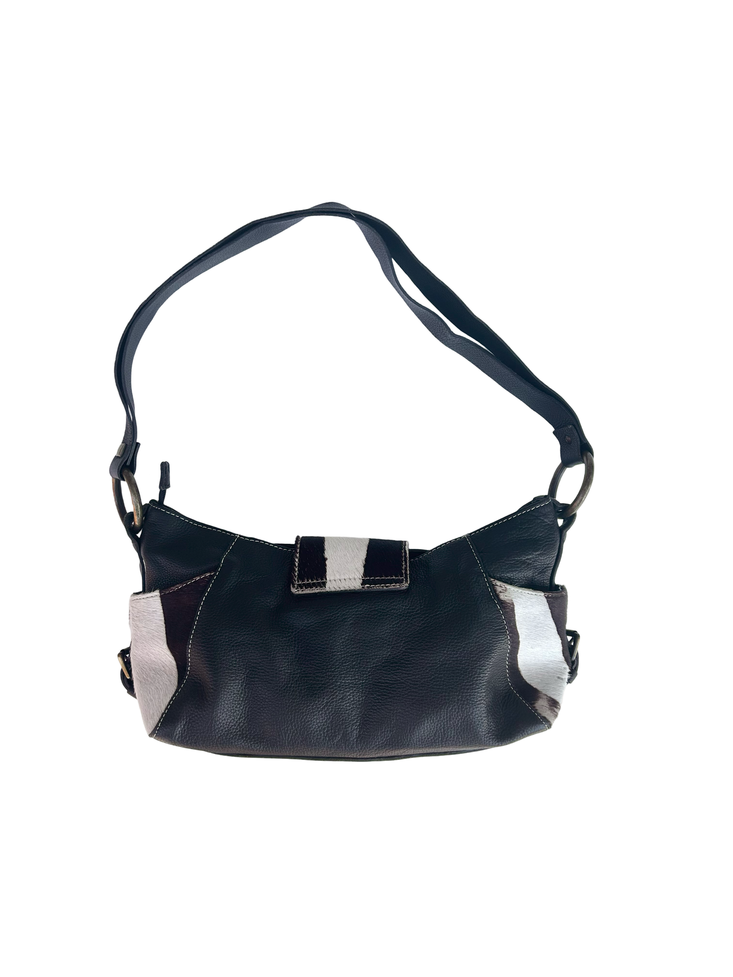 Robert Pietri cows skin crossover bag