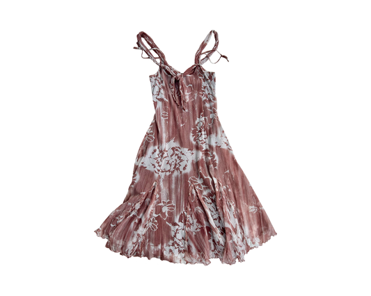 Sonia Fortuna Firenze rust pink dress