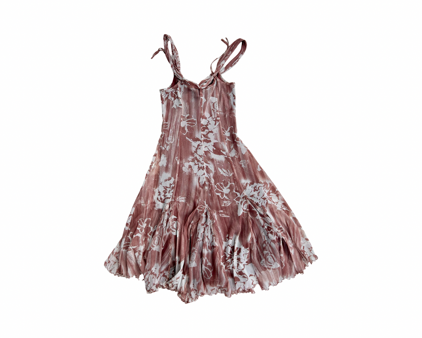 Sonia Fortuna Firenze rust pink dress