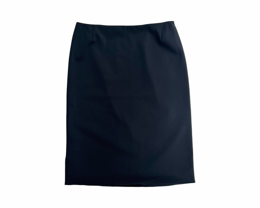 PRADA black classic pencil skirt