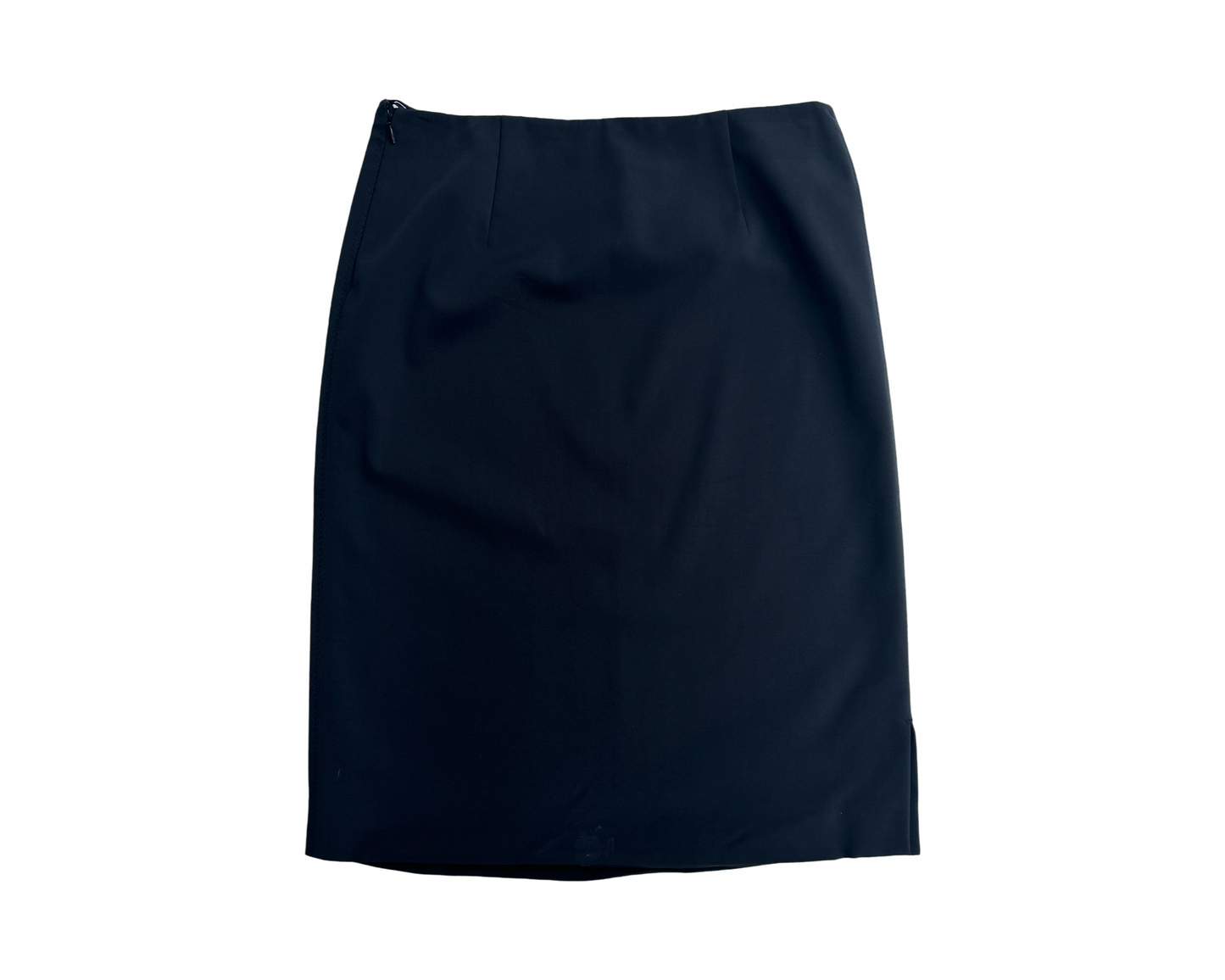 PRADA black classic pencil skirt