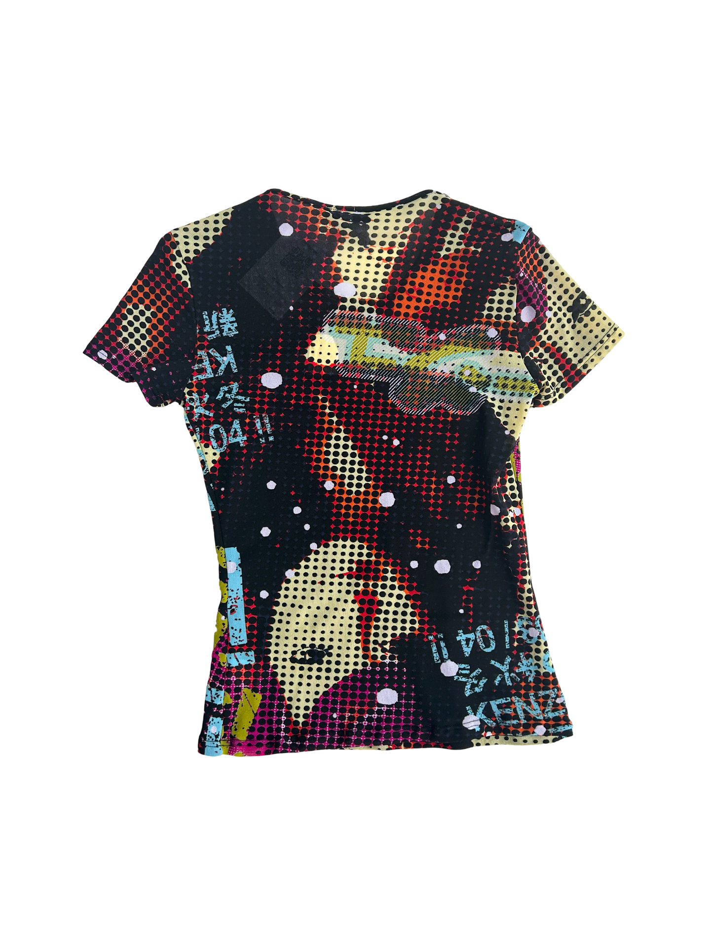 KENZO Japan pop mesh top