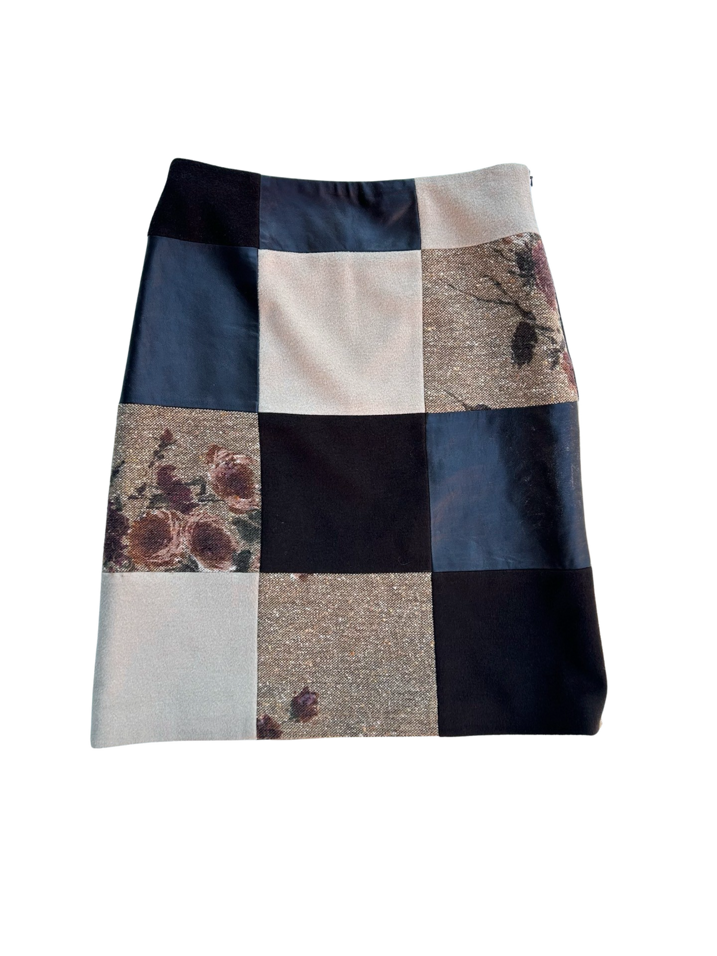 Mullberry patchwork skirt