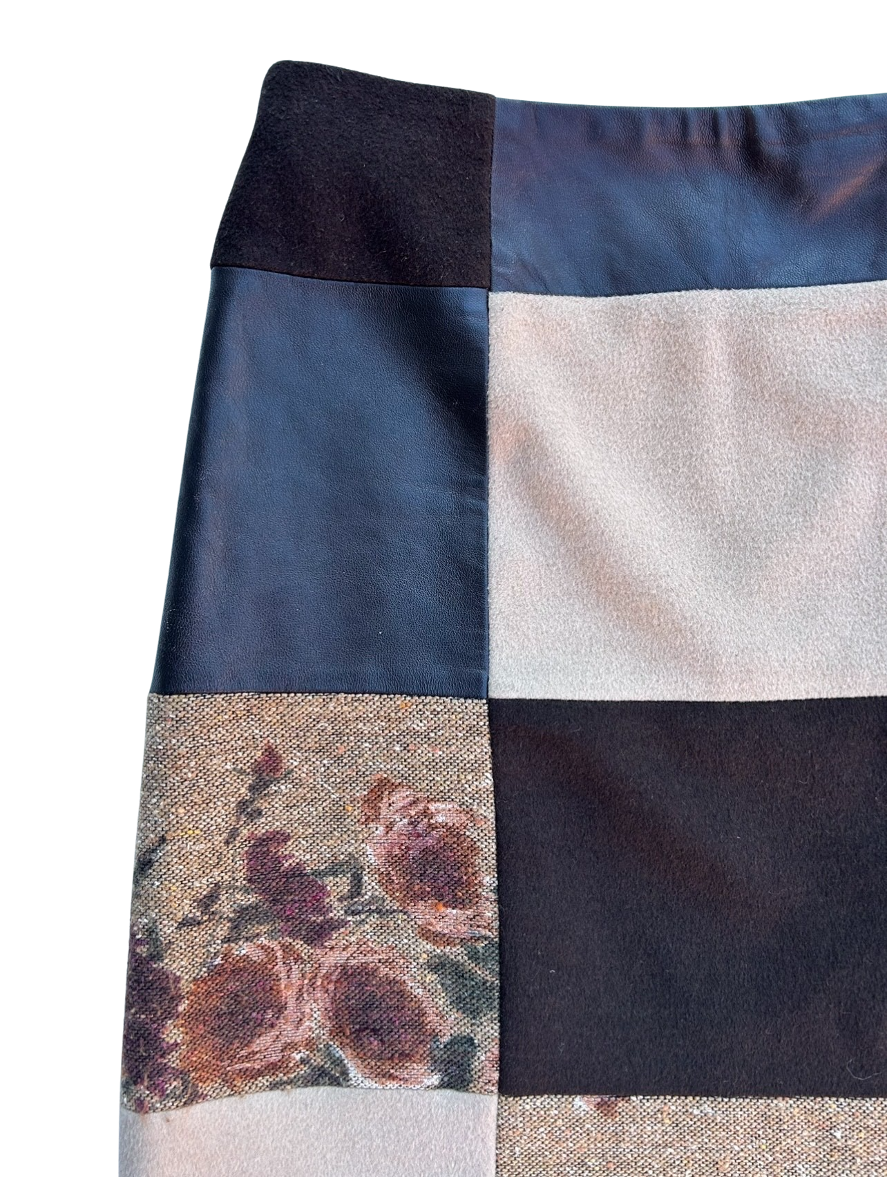 Mullberry patchwork skirt