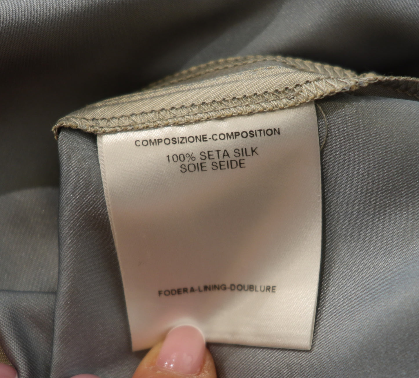 Gucci Minty Silk Skirt