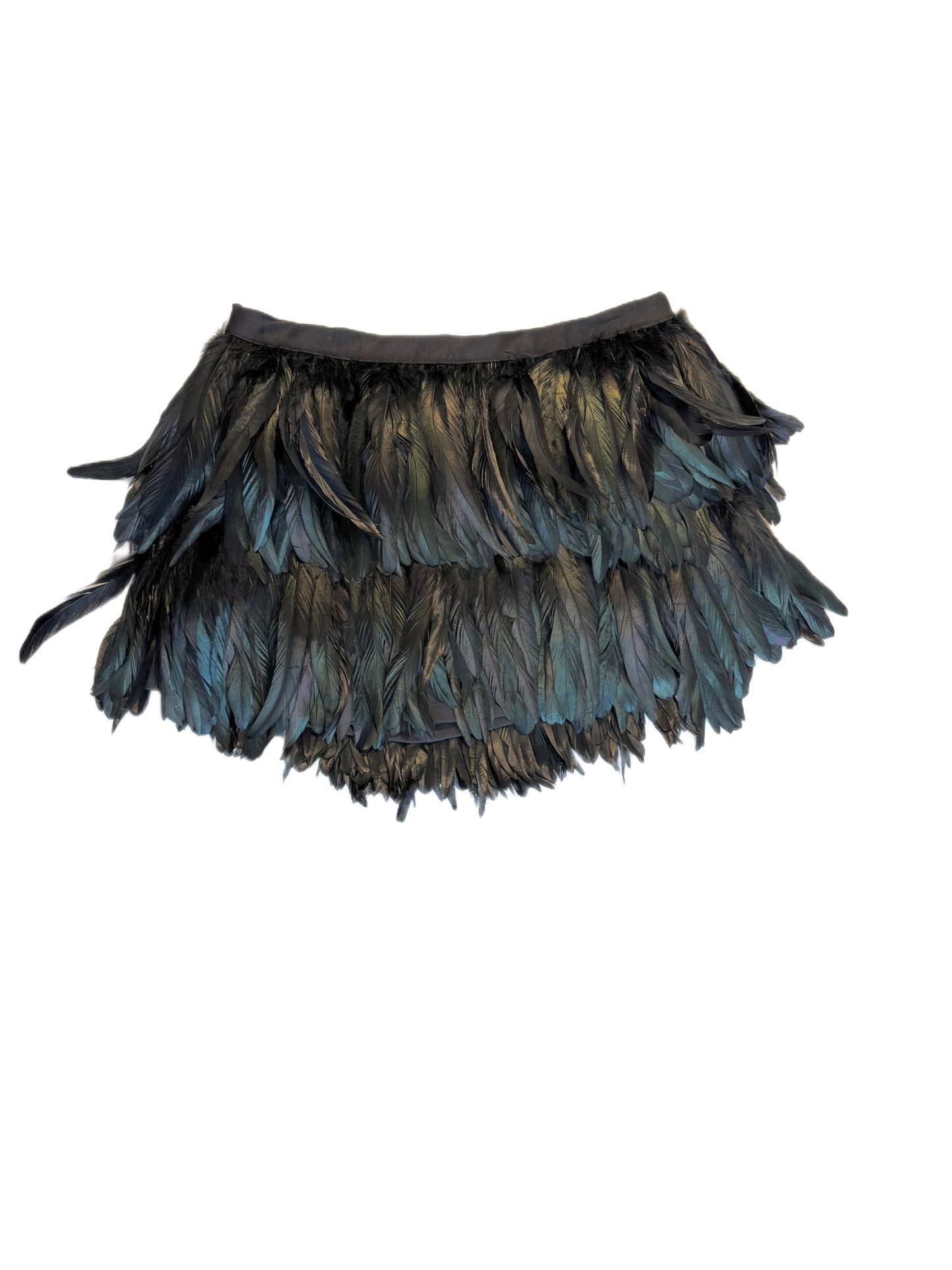 Kiki Riki Feather Mini Skirt