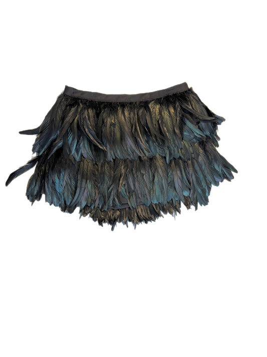Kiki Riki Feather Mini Skirt