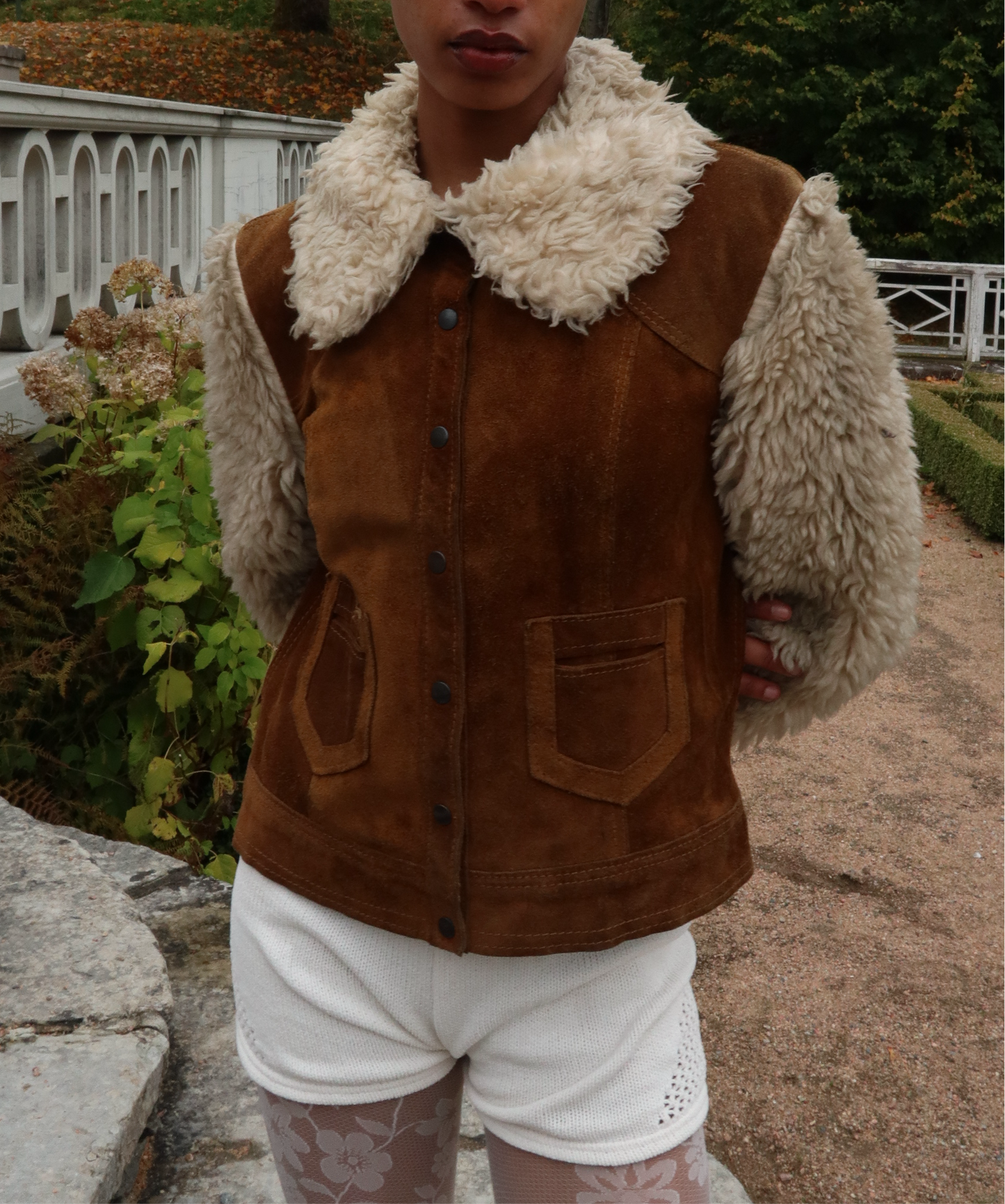 60’s suede and shearling jacket