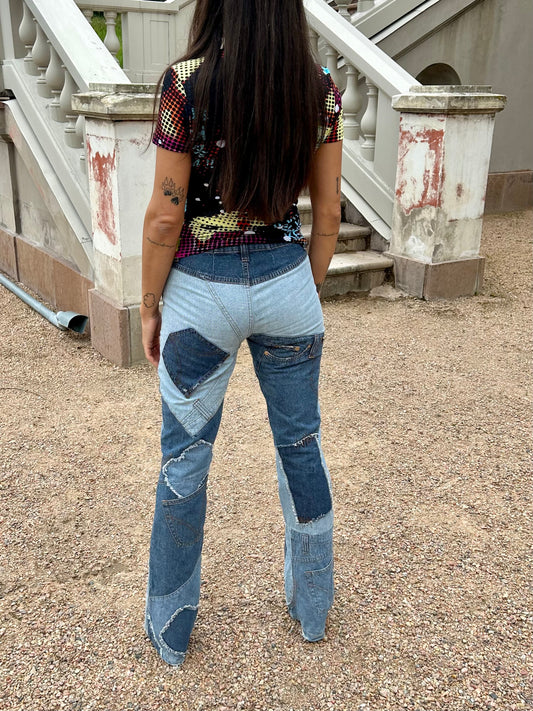 D&G Patched Jeans Y2K