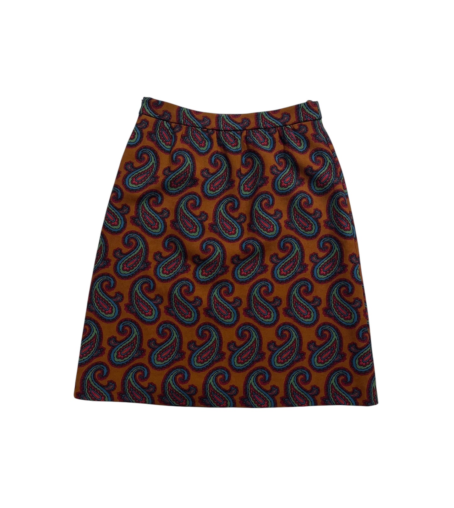 Miu Miu paisley wool skirt