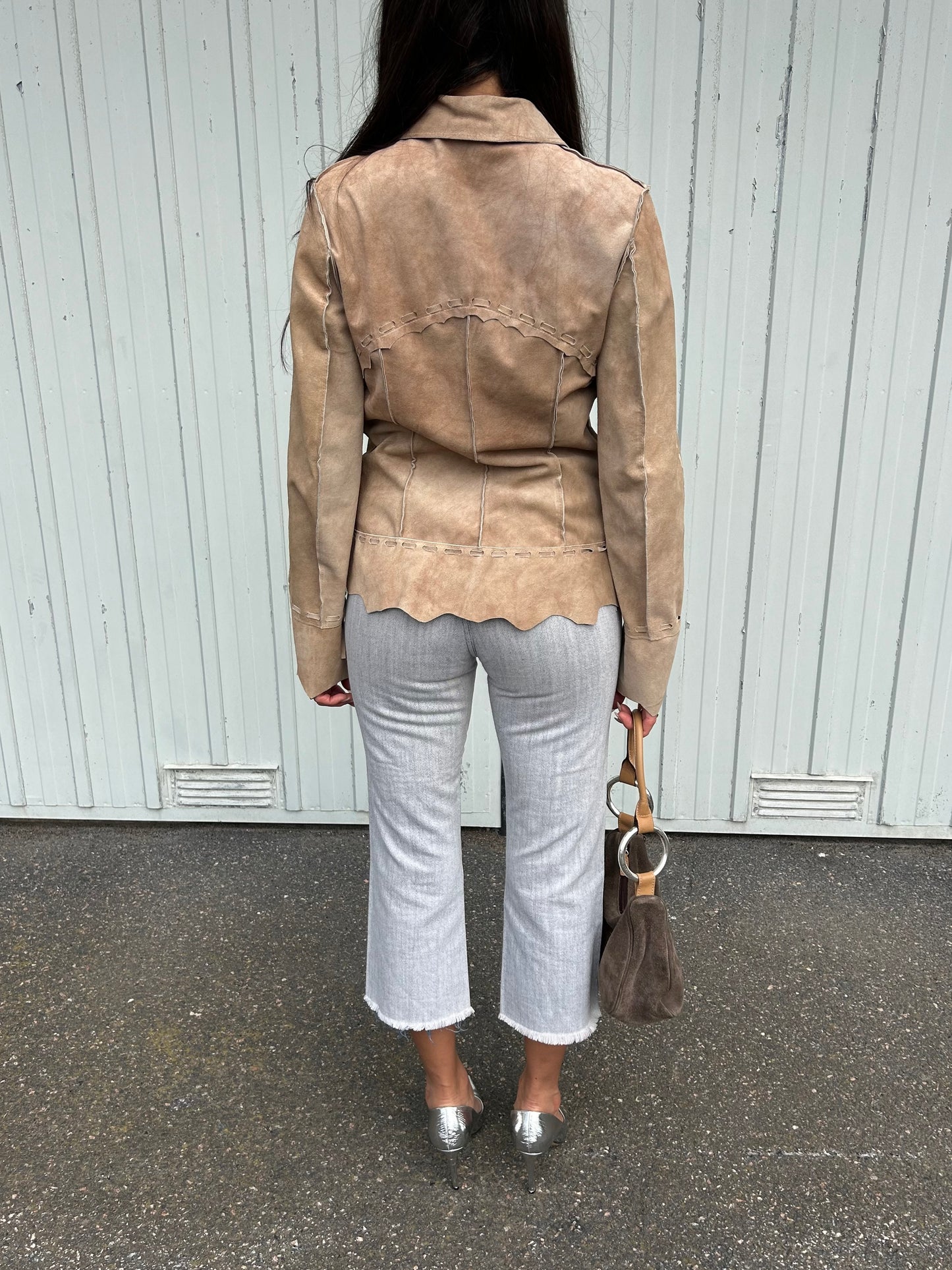 Cowgirl Suede Jacket Y2K