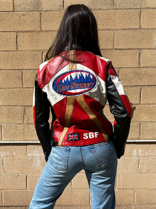 Racer moto biker jacket