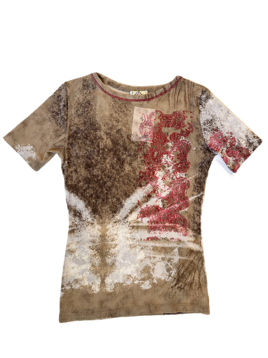 Legatte Italian archive Vintage Mesh T-Shirt